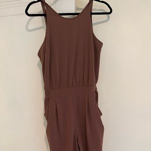 Mauve workout jumpsuit